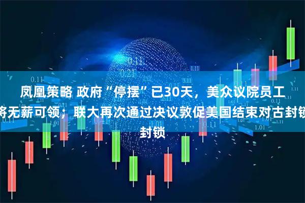 凤凰策略 政府“停摆”已30天，美众议院员工将无薪可领；联大再次通过决议敦促美国结束对古封锁