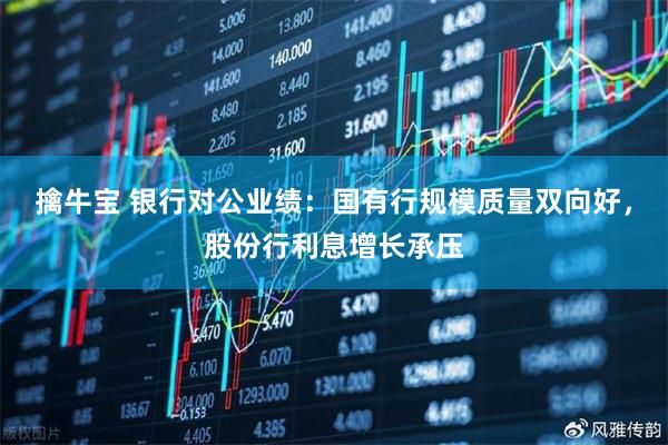 擒牛宝 银行对公业绩：国有行规模质量双向好，股份行利息增长承压